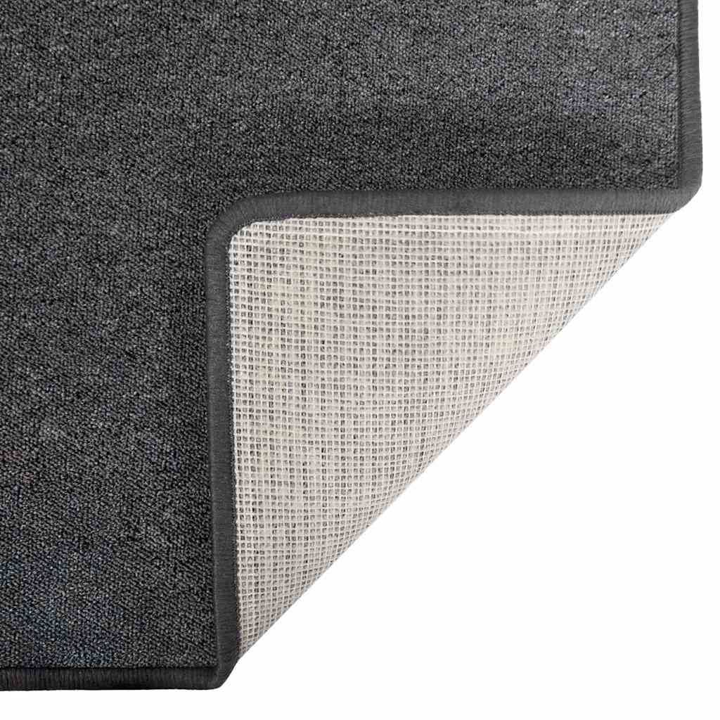 Tepih trkač Tamno siva 100 x 150 cm 100% Polipropilen