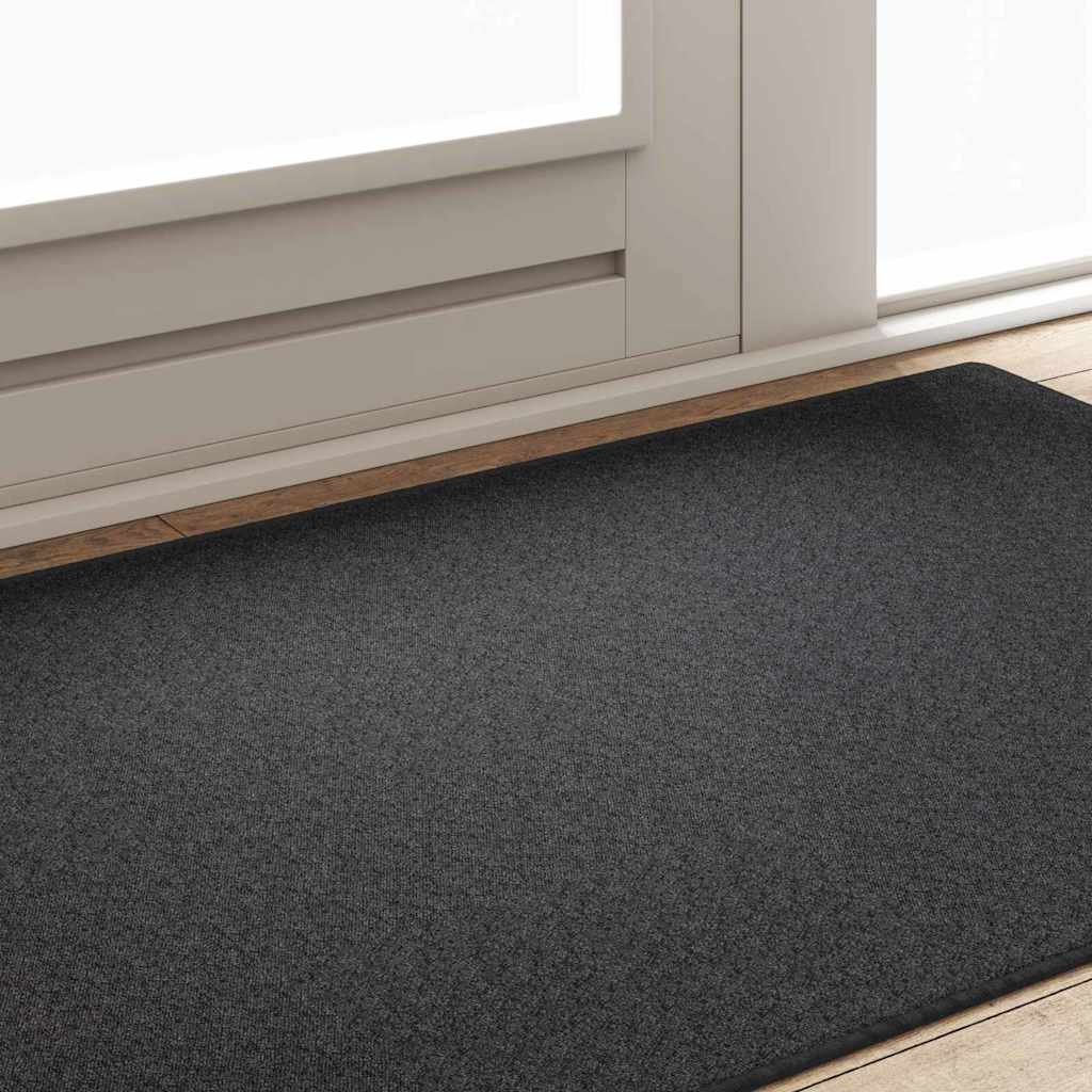 Tepih trkač Tamno siva 100 x 150 cm 100% Polipropilen