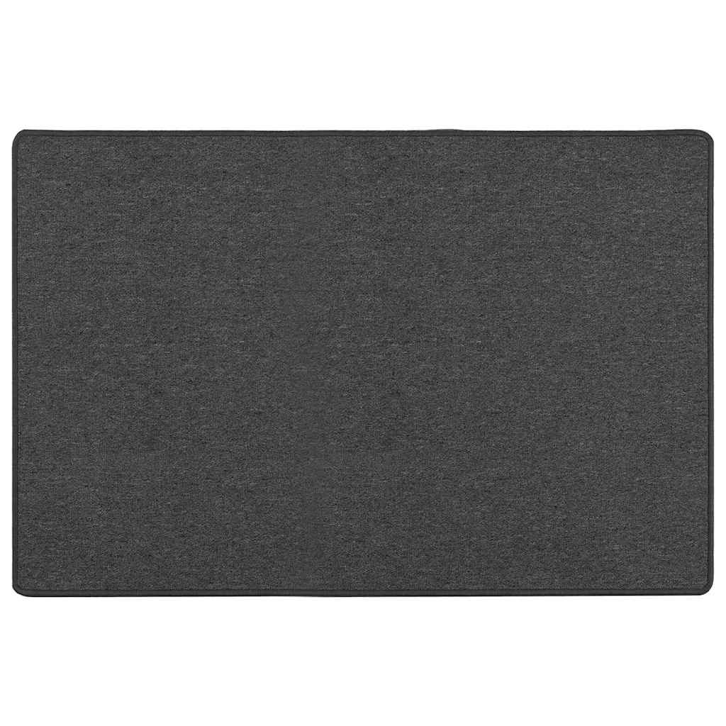 Tepih trkač Tamno siva 100 x 150 cm 100% Polipropilen