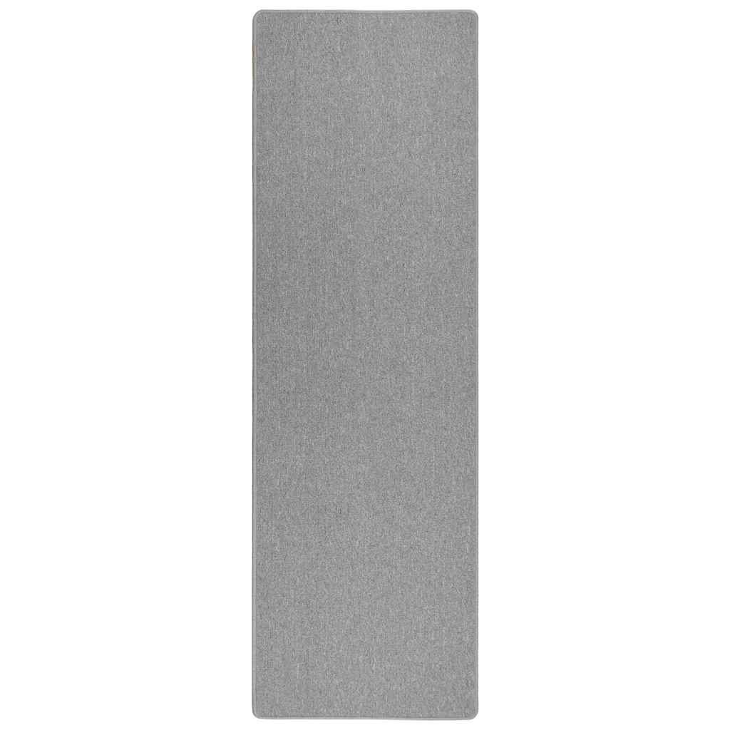 Tepih trkač Svijetlo siva 80 x 500 cm 100% Polipropilen