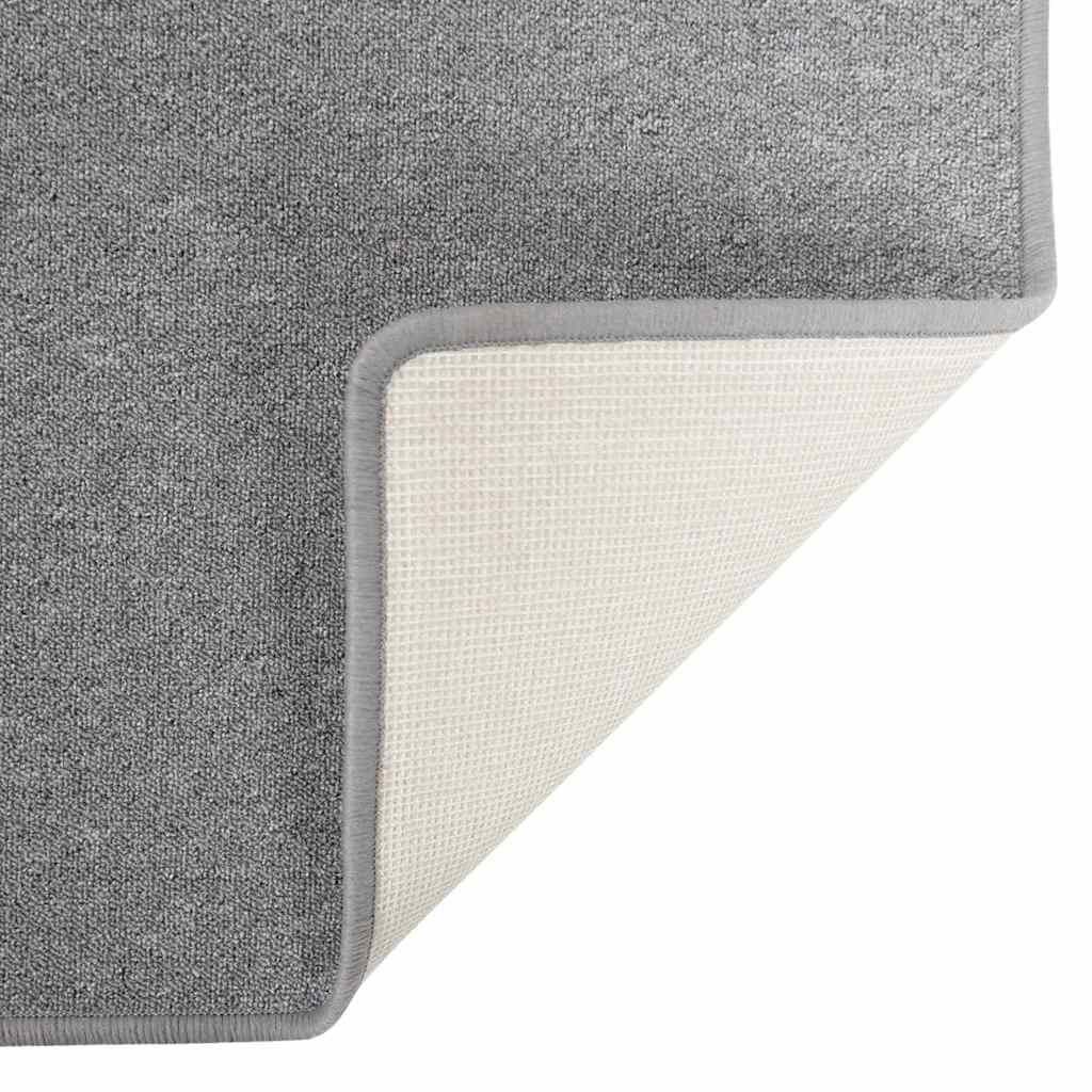Tepih trkač Svijetlo siva 100 x 150 cm 100% Polipropilen