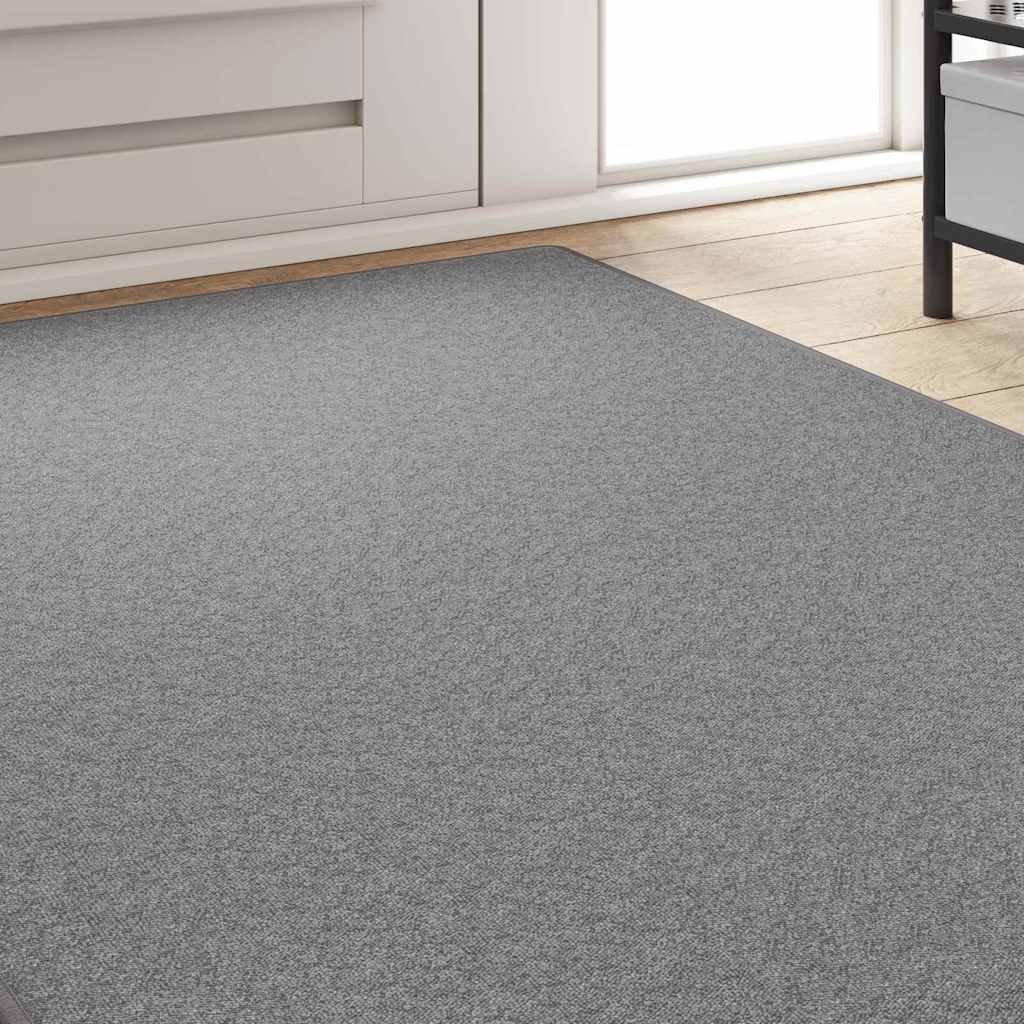 Tepih trkač Svijetlo siva 100 x 300 cm 100% Polipropilen