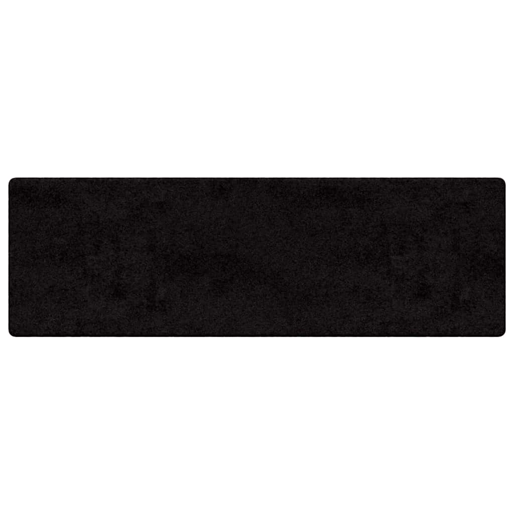 Tepih trkač Crna 80 x 200 cm 100% Polipropilen Tuft