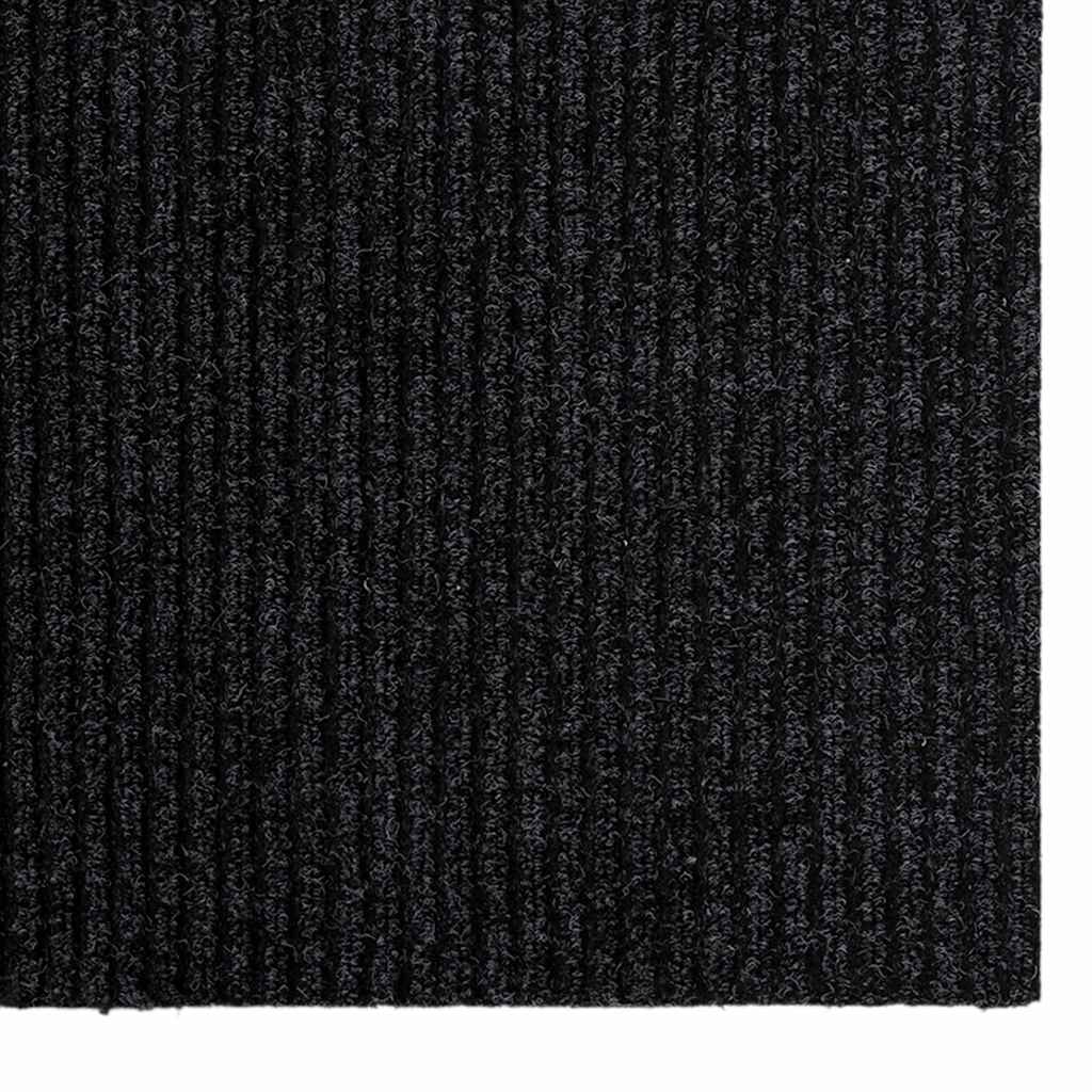 Tepih trkač Antracit 80 x 150 cm tkanina
