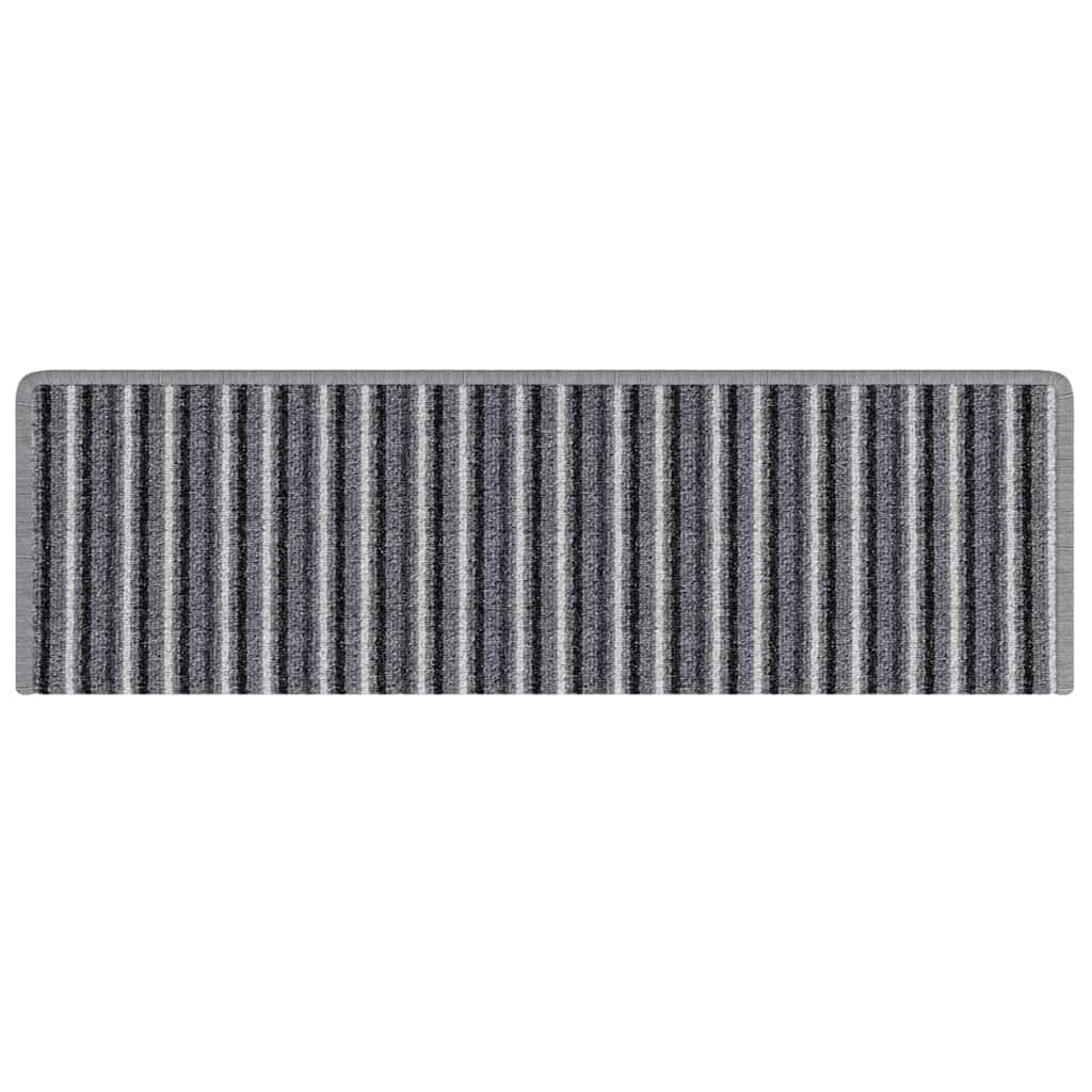 Samoljepljivi stepenasti ulošci 15 pcs Siva 65 x 21 x 4 cm