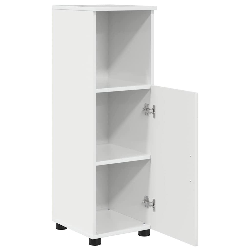 Set namještaja za kupaonicu s ladicama 3 pcs Visoki sjaj bijela