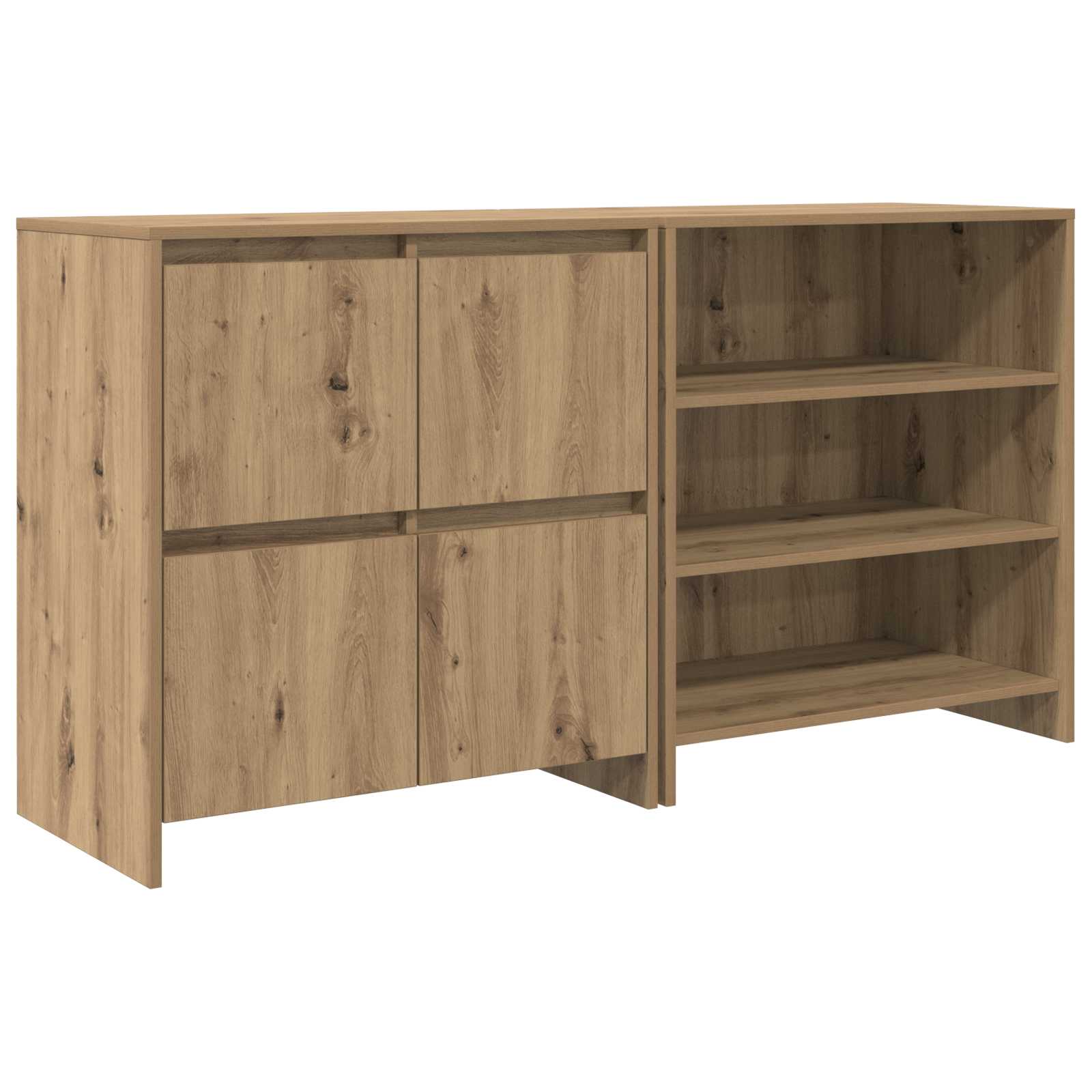 Kreveta 2 pcs Umjetnički hrast 70 x 41 x 75 cm
