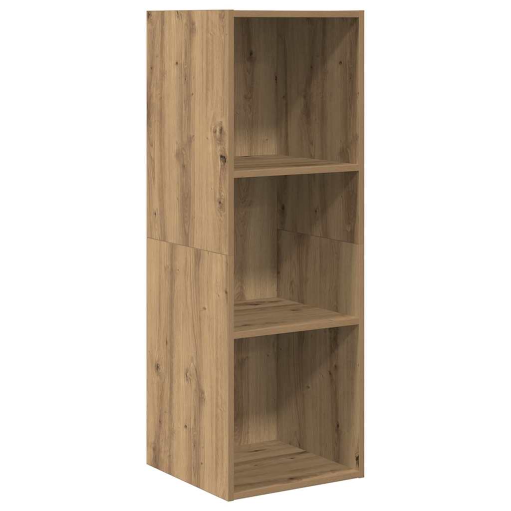 Set TV komoda Zidne 3 pcs Umjetnički hrast Konstruirano drvo