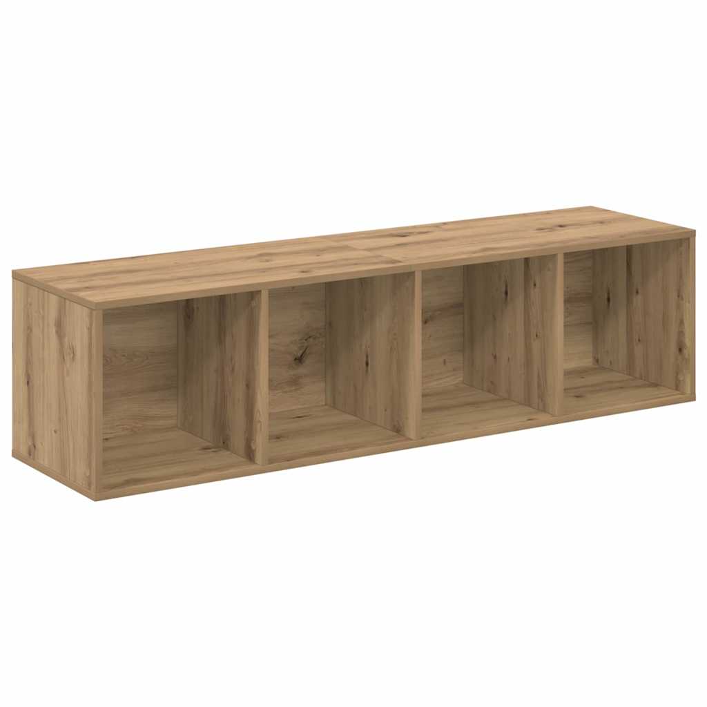 Set TV komoda Zidne 2 pcs Umjetnički hrast 37 x 37 x 142,5 cm