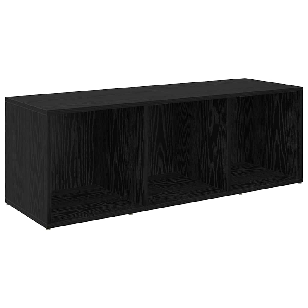 Set TV komoda Zidne 3 pcs Crni hrast 37 x 35 x 107 cm