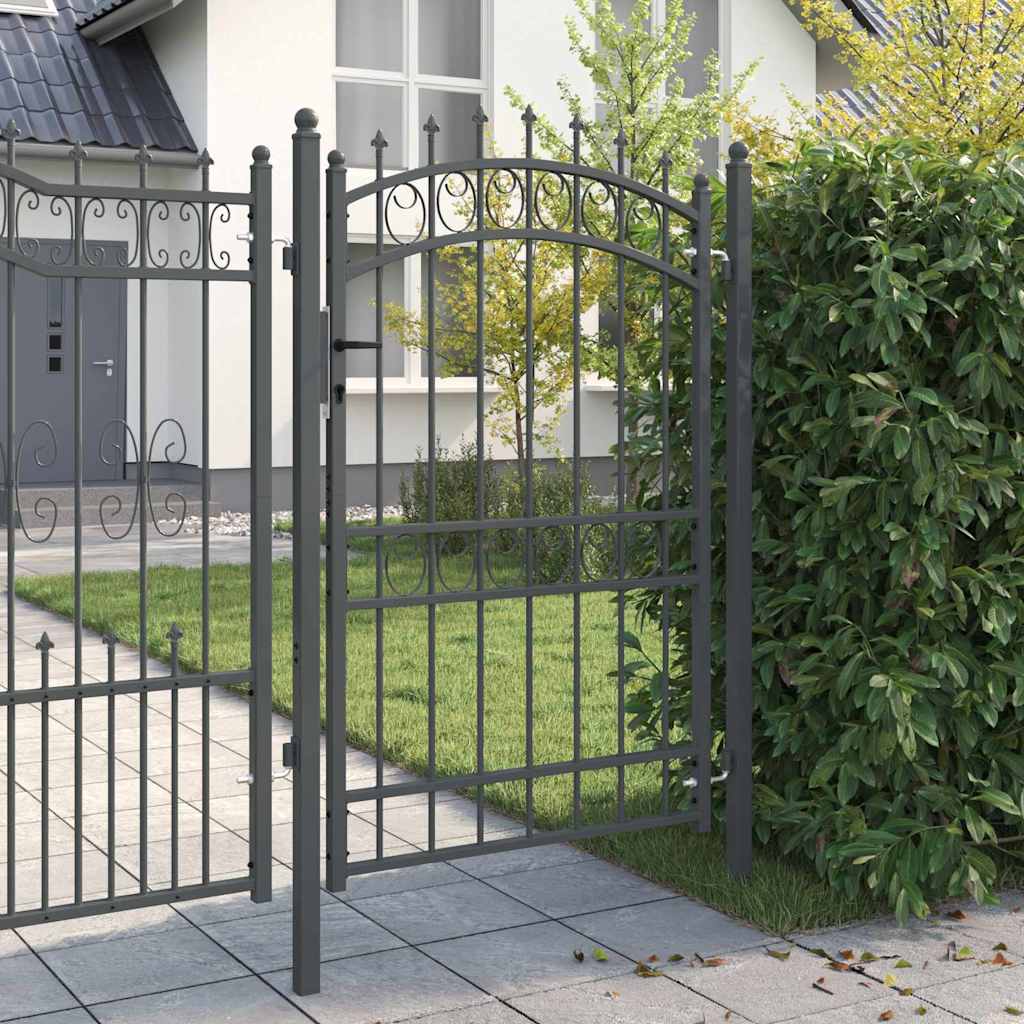 Vrata ograde s bodljama EMMEN 200 x 100 cm