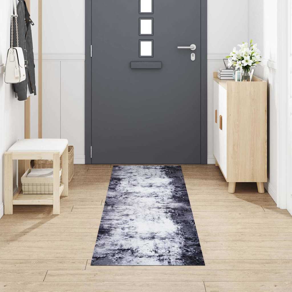 Kuhinjski Tepih Siva 300 x 60 cm Baršun