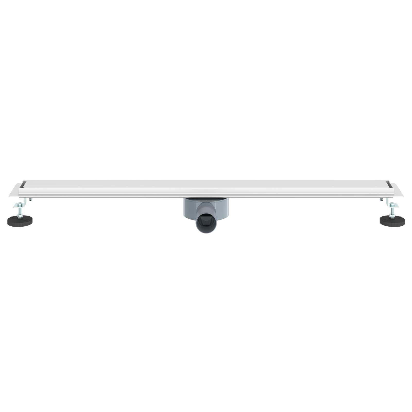 Tuš kanal 2-u-1 sa 360° sifonom Srebrno 90 cm