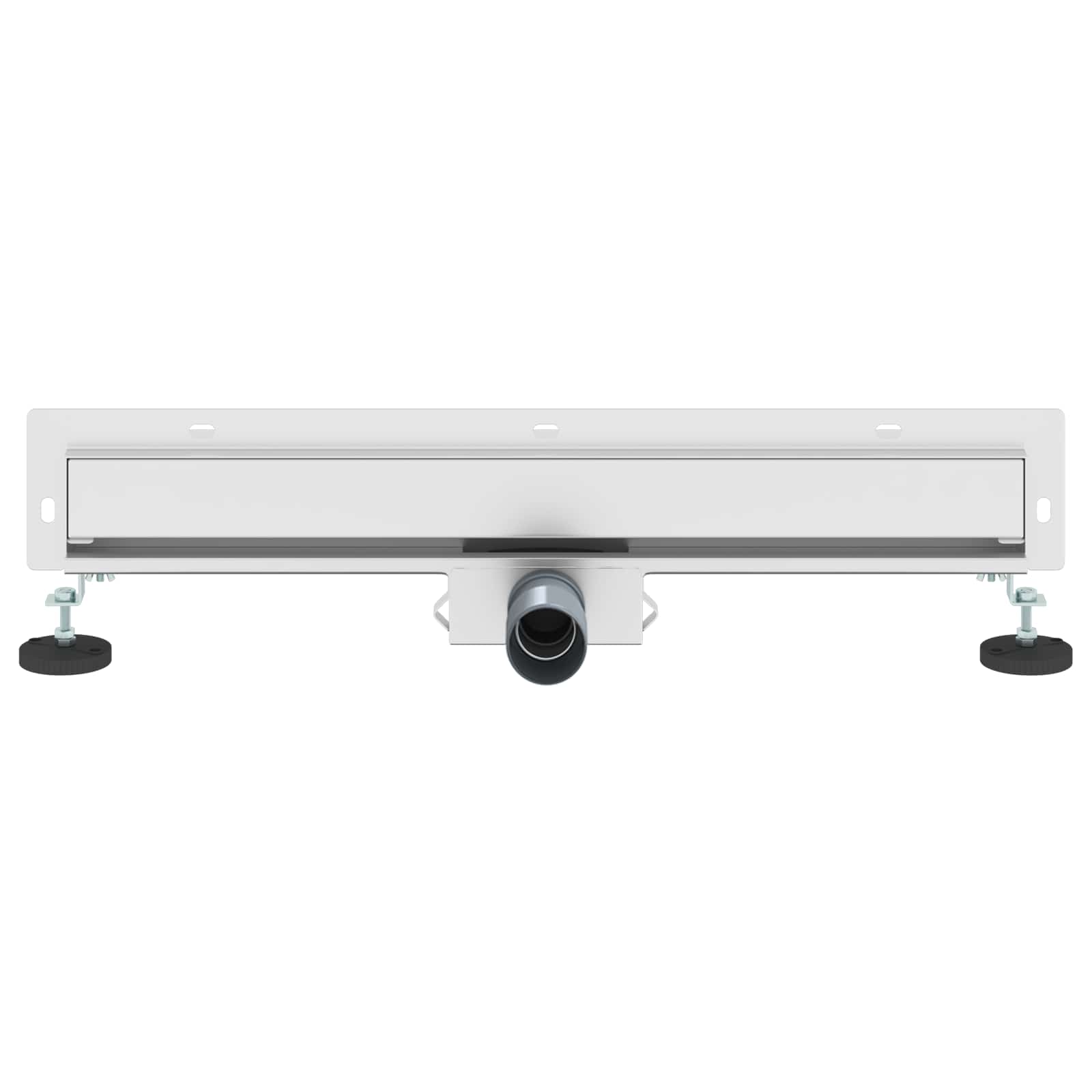 Odvod za tuš montiran na zid Srebrno 60 cm Nehrđajući čelik 304