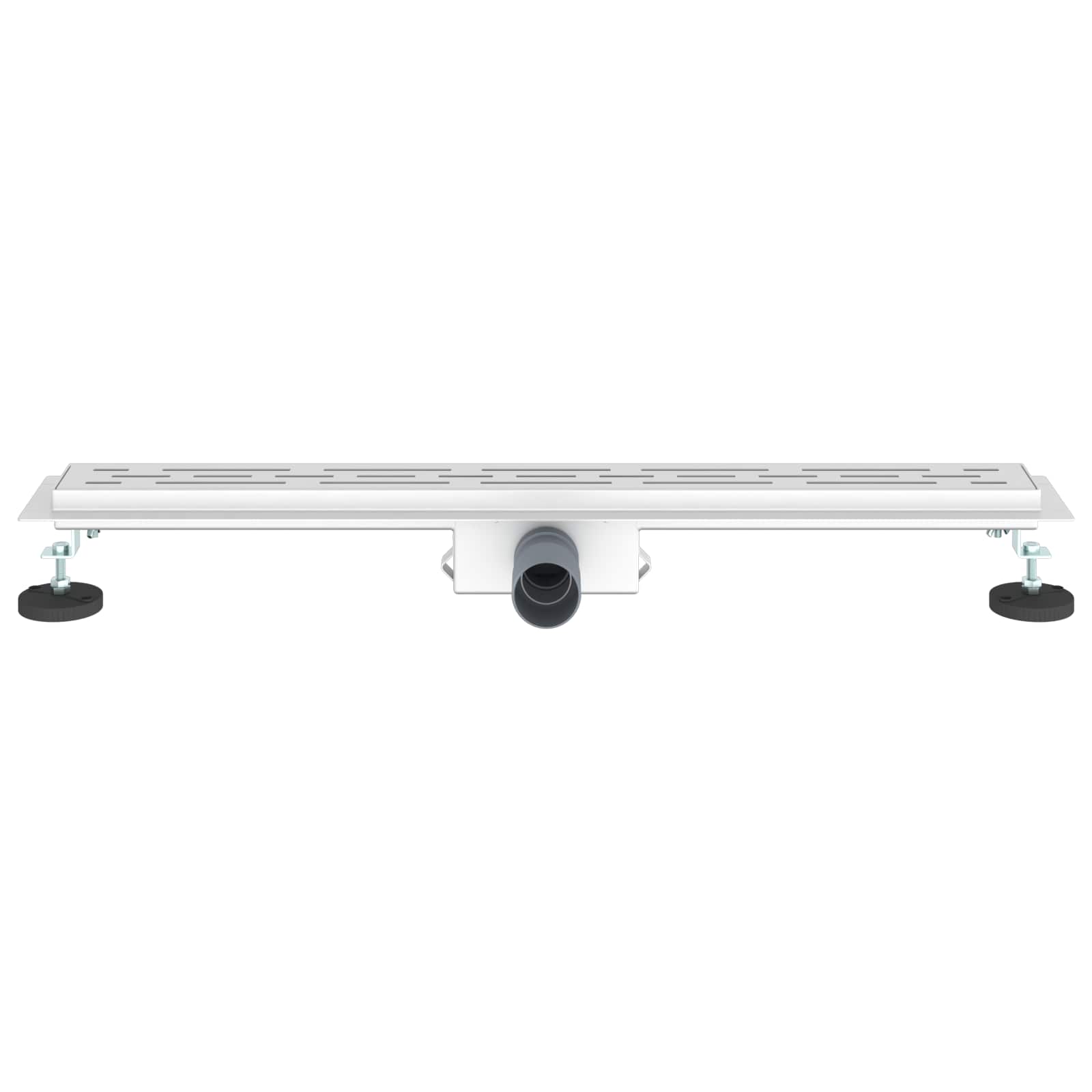 Odvod za tuš s dizajnom linije Srebrno 80 cm