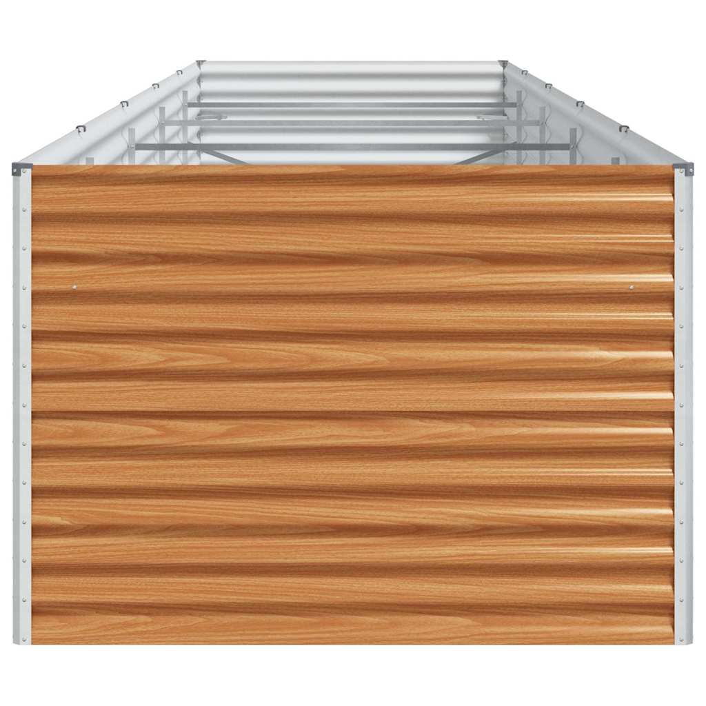Povišena vrtna gredica 485 x 100 x 68 cm Cinkani čelik