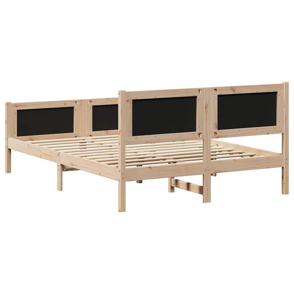 Krevetna konstrukcija Sivo-smeđa 150 x 200 cm tkanina