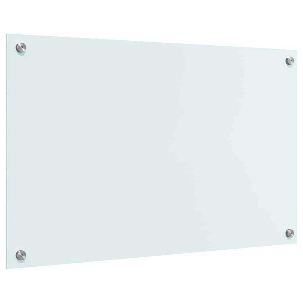 Kuhinjski zid Mlijeko 80 x 50 cm Staklo otporno na udarce