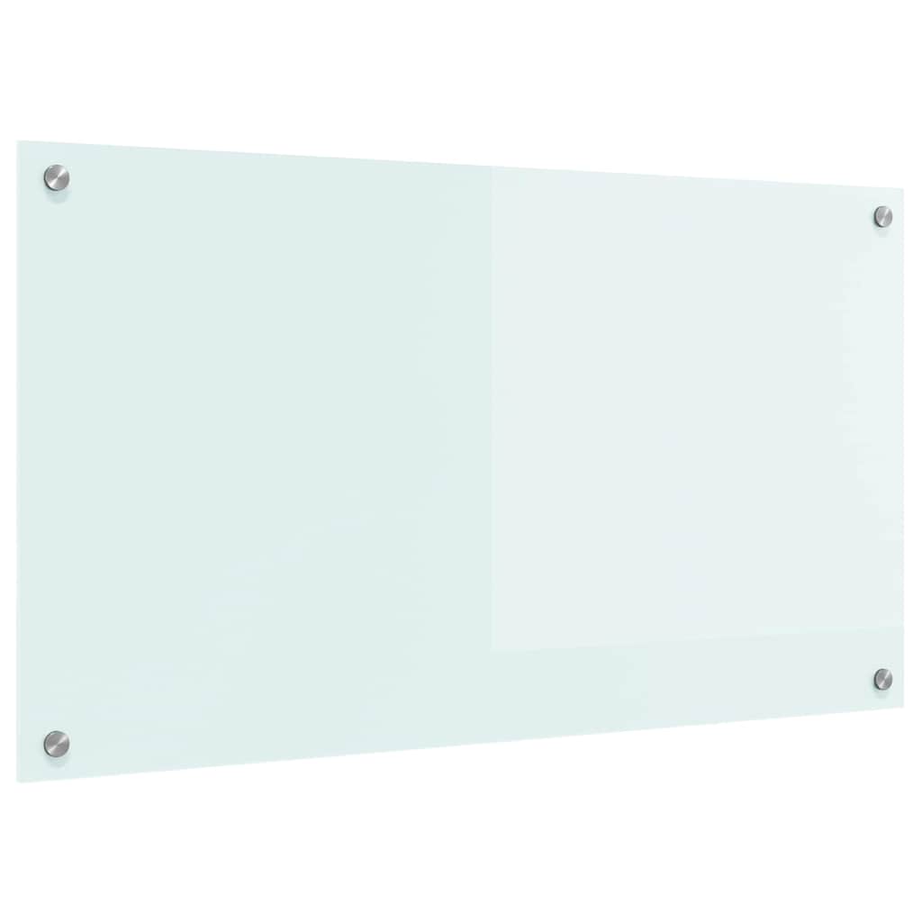Kuhinjski zid Mlijeko 90 x 50 cm Staklo otporno na udarce