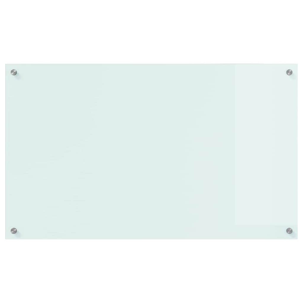 Kuhinjski zid Mlijeko 100 x 60 cm Staklo otporno na udarce