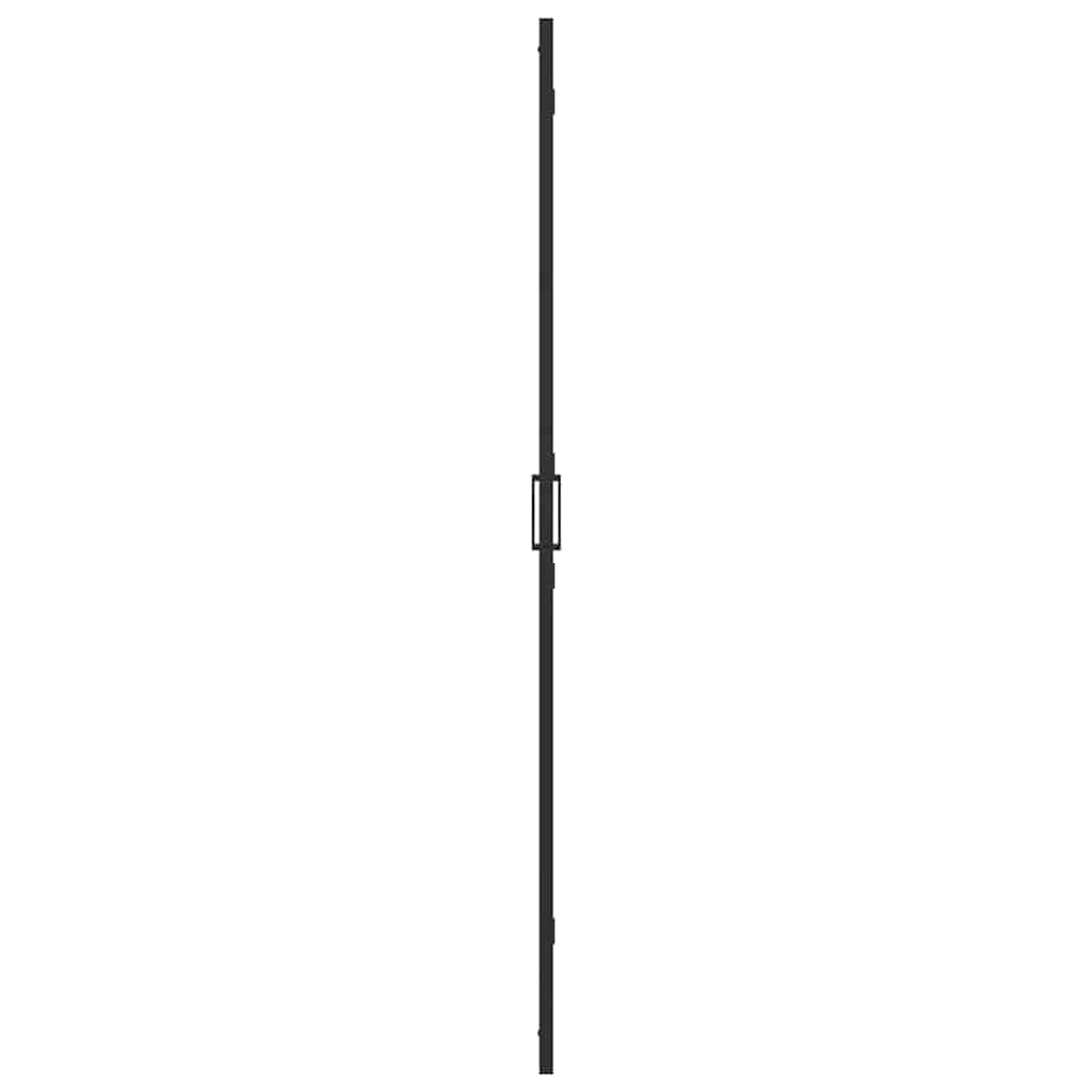 Walk-In zid za tuširanje Crna 80 x 6,5 x 190 cm