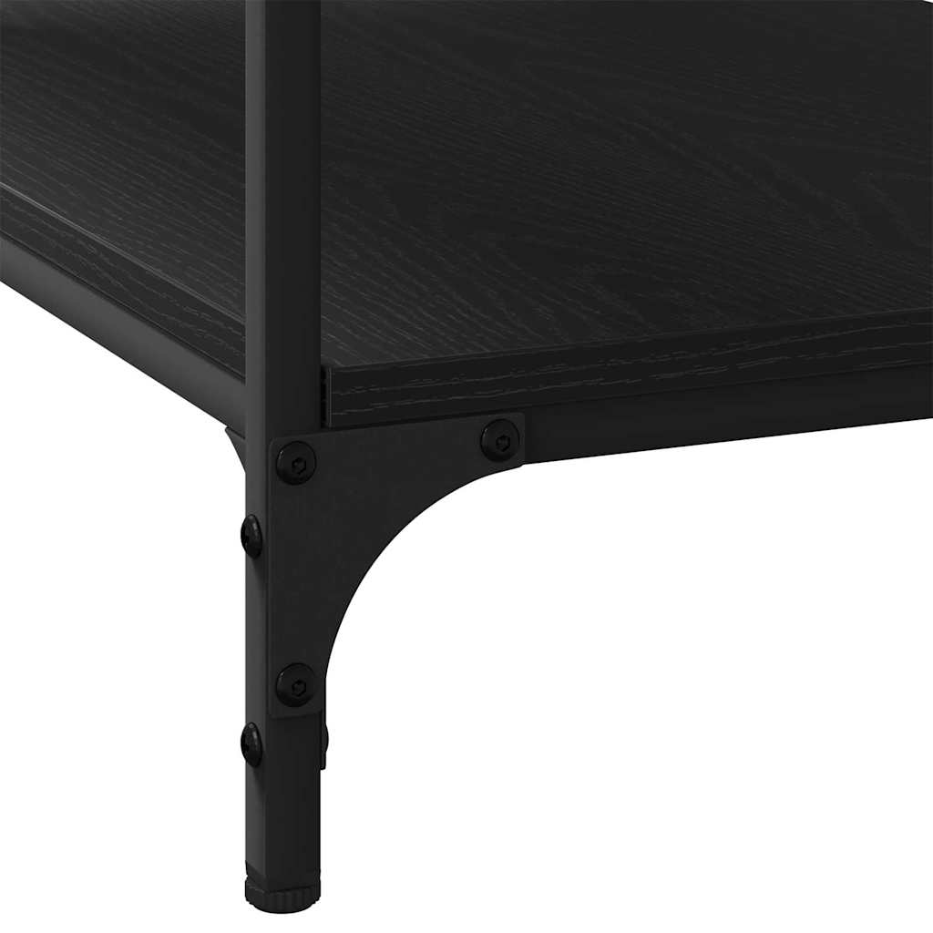 Kava Stol Crni hrast 82 x 50 x 40 cm Konstruirano drvo