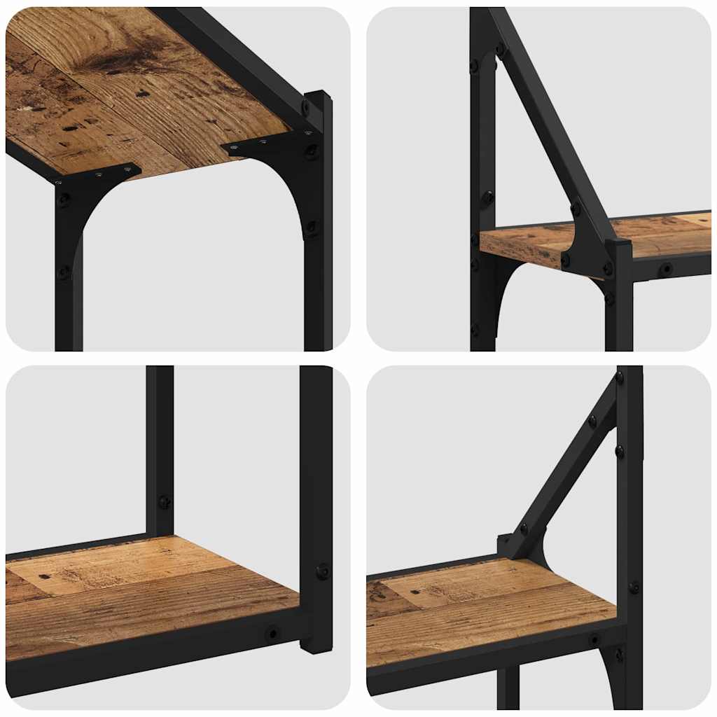 Polica na zidu Staro drvo 60 x 21 x 51 cm Konstruirano drvo