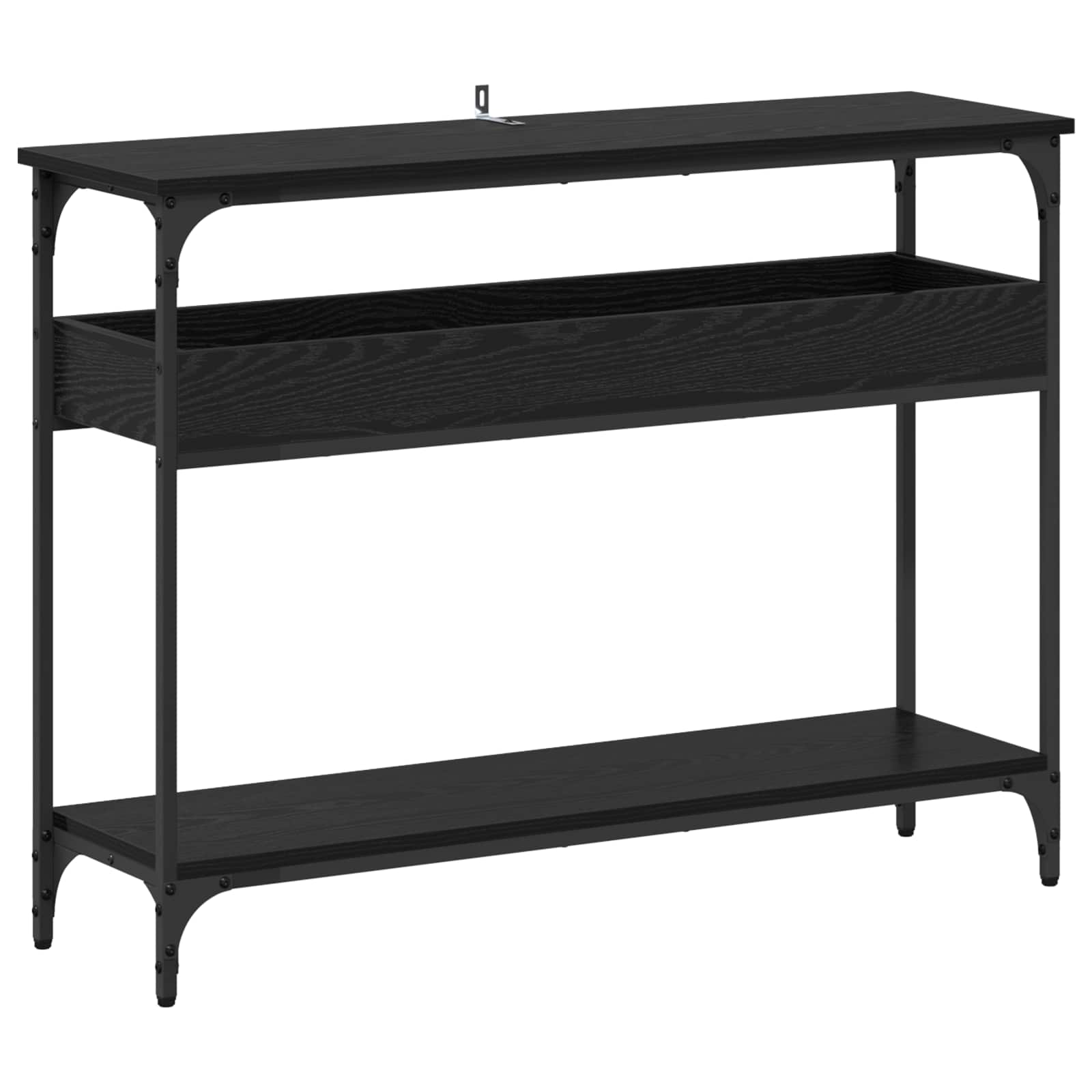 Konzolna stolica Crni hrast 100 x 29 x 75 cm Konstruirano drvo