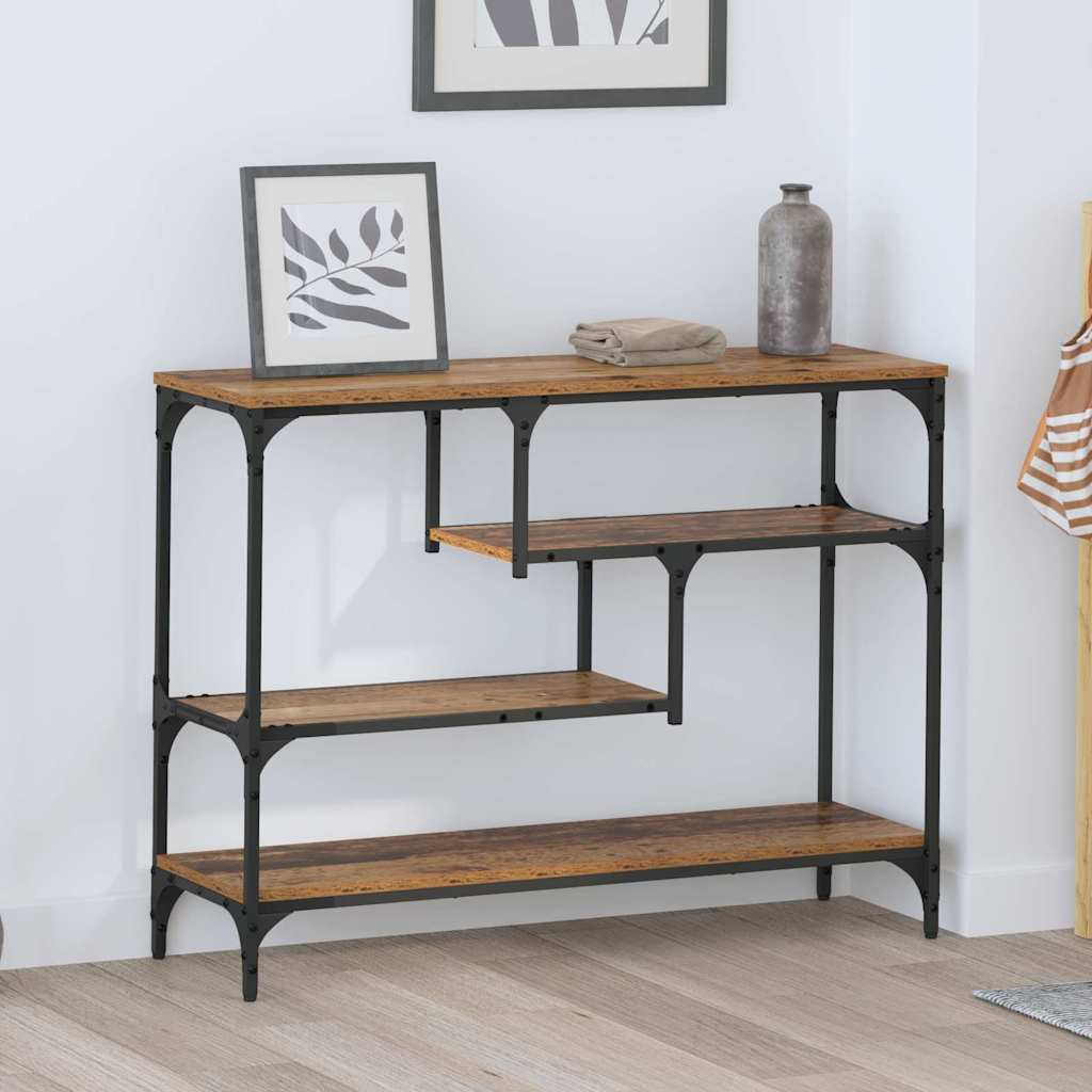Konzolna stolica Staro drvo 100 x 30 x 75 cm Konstruirano drvo