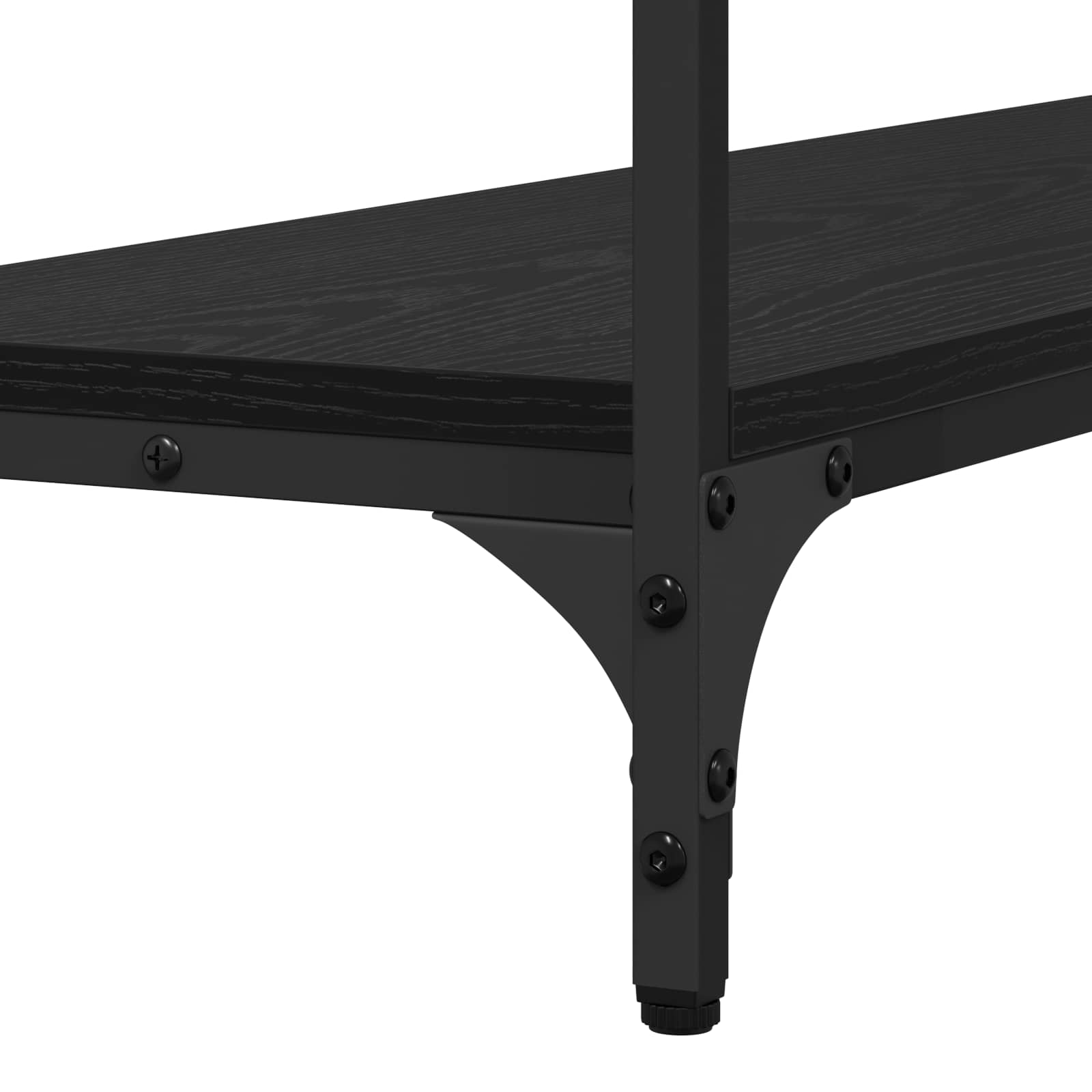 Konzolna stolica Crni hrast 100 x 30 x 75 cm Konstruirano drvo