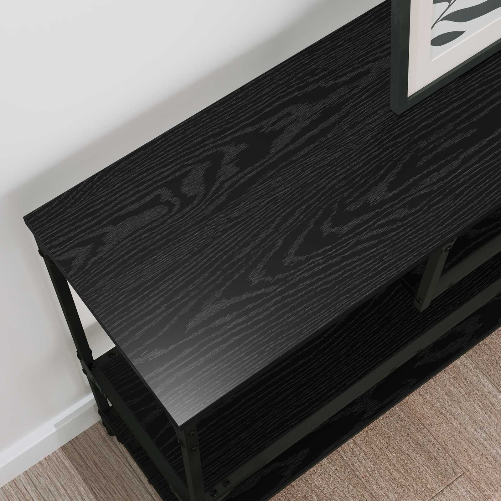 Konzolna stolica Crni hrast 100 x 30 x 75 cm Konstruirano drvo