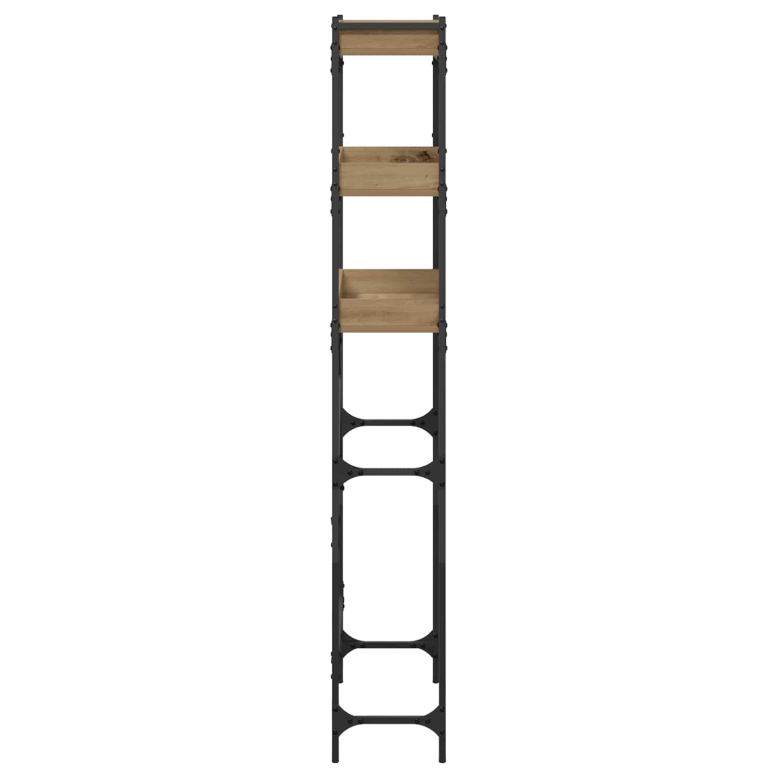 Polica za perilicu rublja Umjetnički hrast 67 x 25 x 163 cm