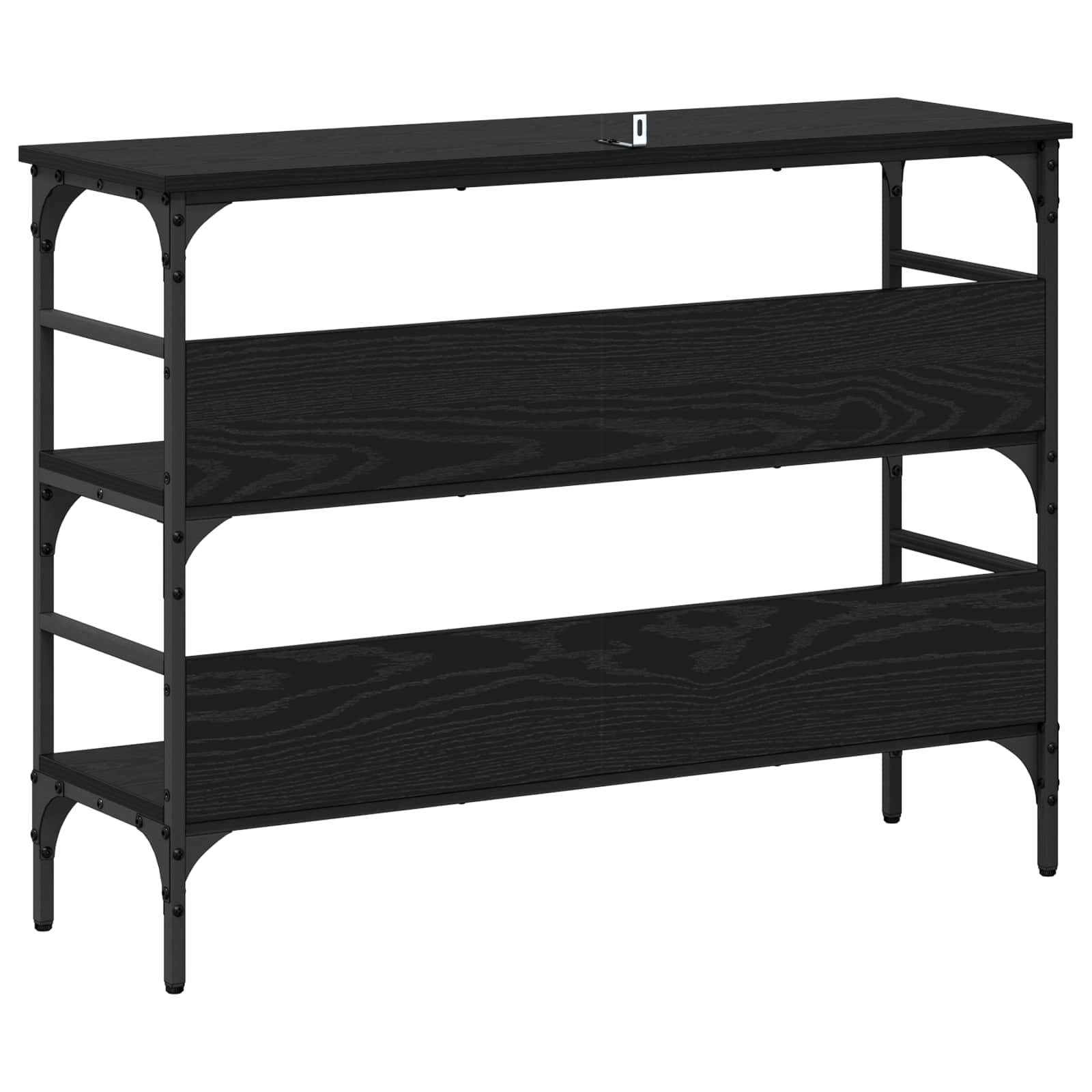 Konzolna stolica Crni hrast 100 x 32 x 75 cm Konstruirano drvo
