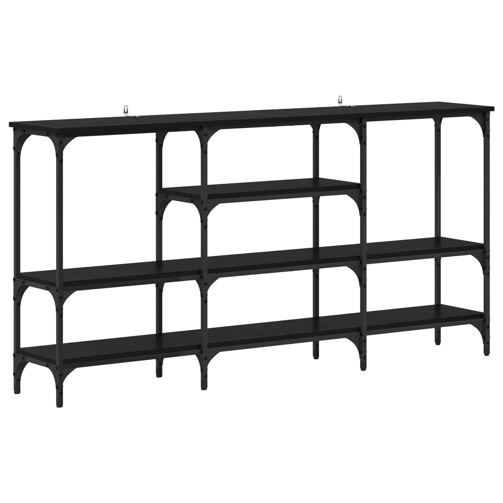 Konzolna stolica Crni hrast 160 x 29 x 80 cm Konstruirano drvo