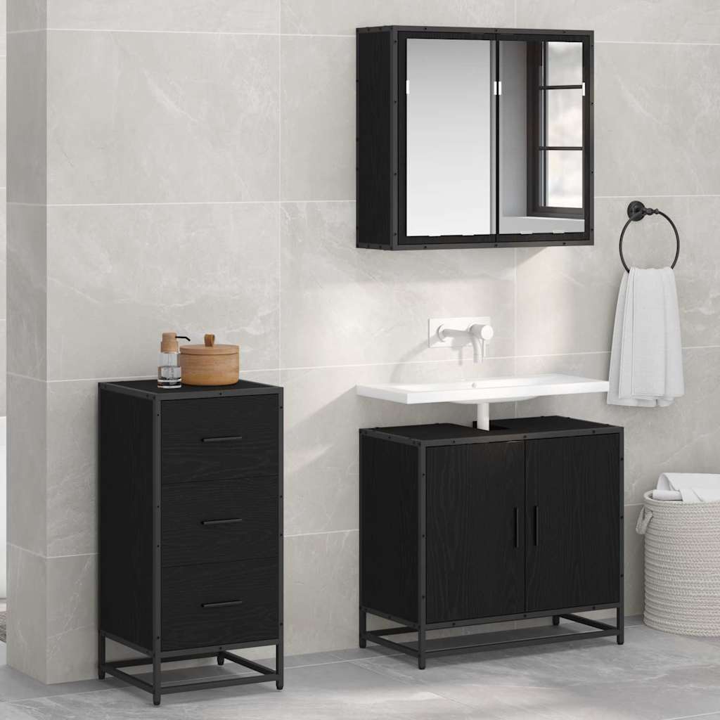 Kreveta Crni hrast 35.5 x 35 x 76 cm