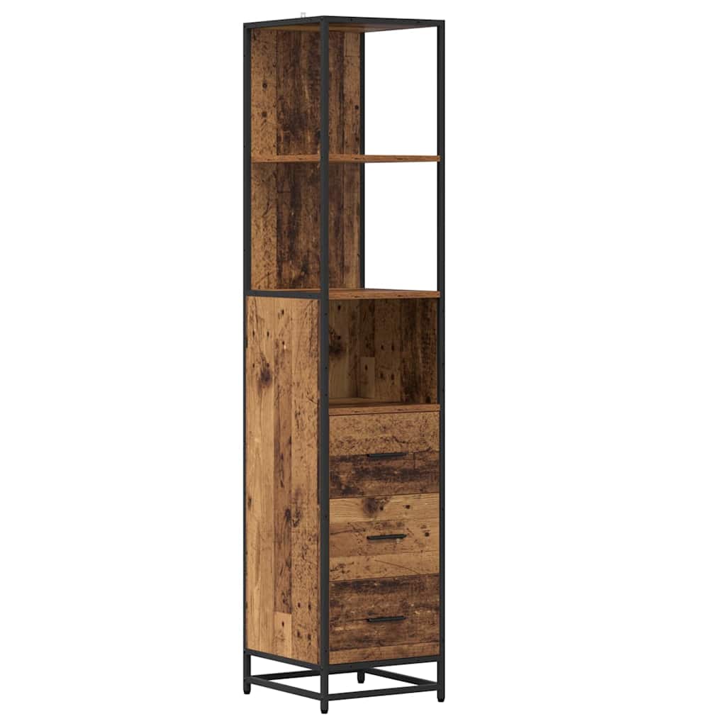 Set namještaja za kupaonicu Staro drvo 35 x 37,5 x 166 cm