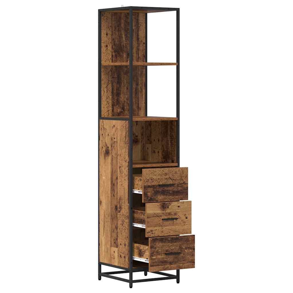 Set namještaja za kupaonicu Staro drvo 35 x 37,5 x 166 cm