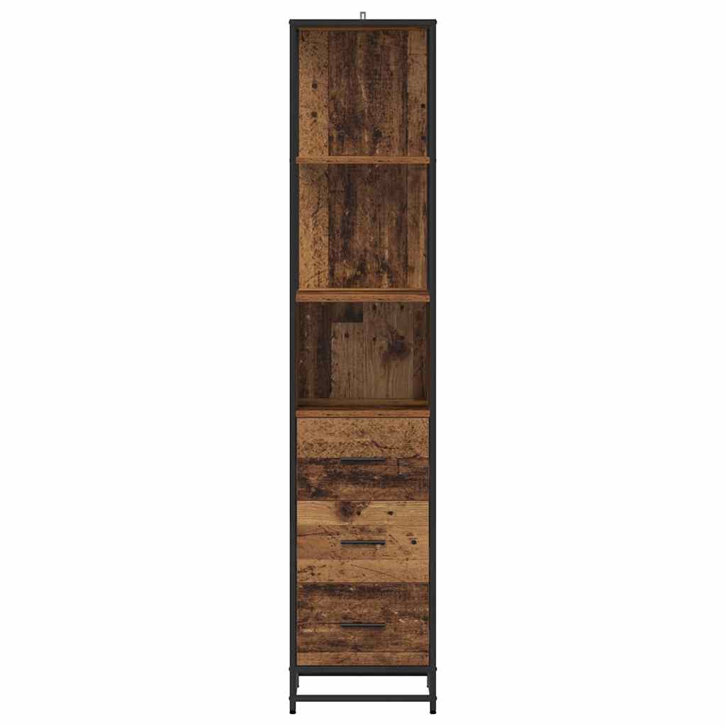 Set namještaja za kupaonicu Staro drvo 35 x 37,5 x 166 cm