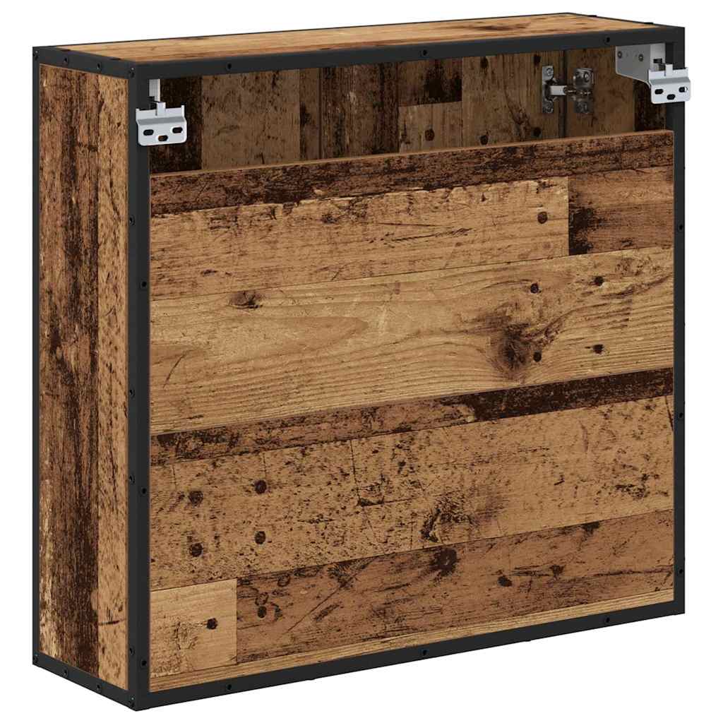 Polica na zidu s policom Zidne Staro drvo 65 x 20 x 60 cm