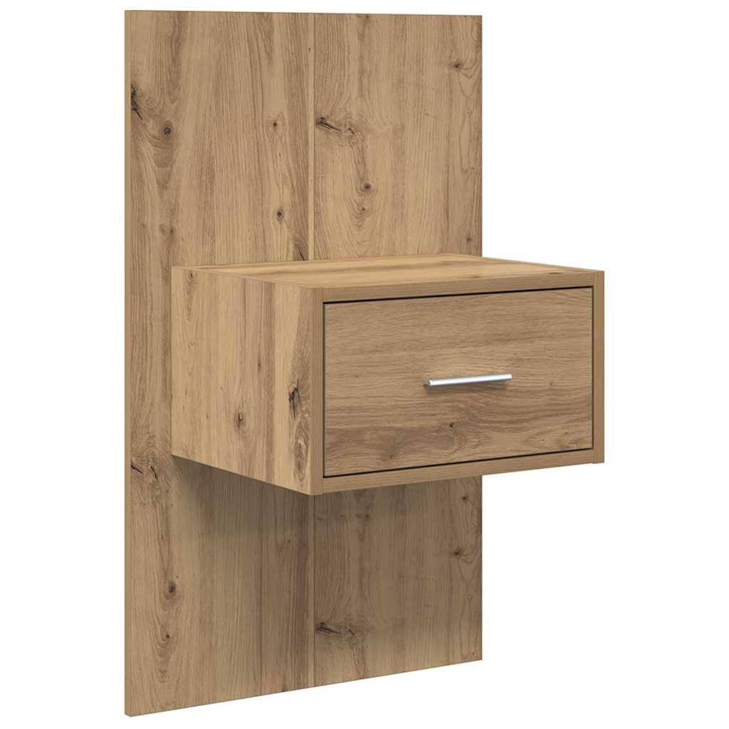 Noćni ormar s ladicama 2 pcs Umjetnički hrast 50 x 32,5 x 80cm