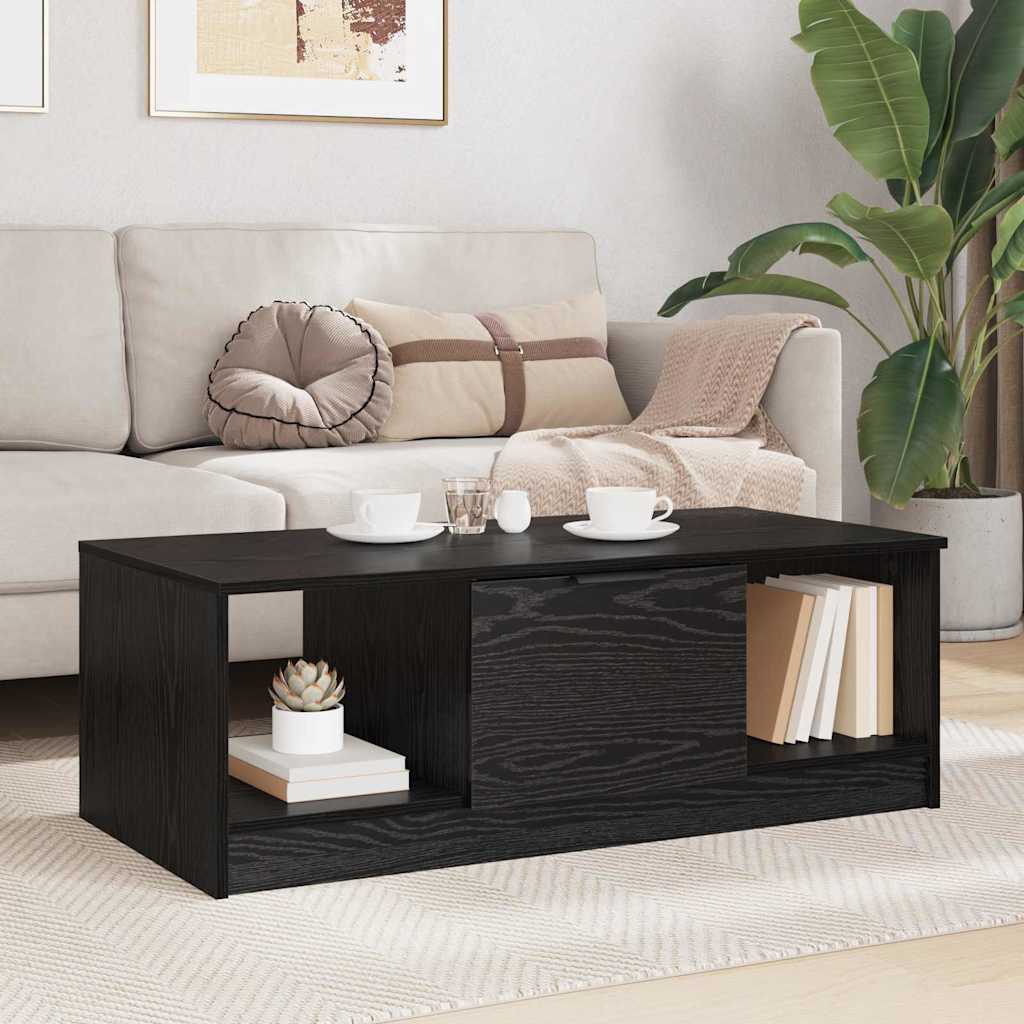 Kava Stol Crni hrast 102 x 50 x 36cm Konstruirano drvo