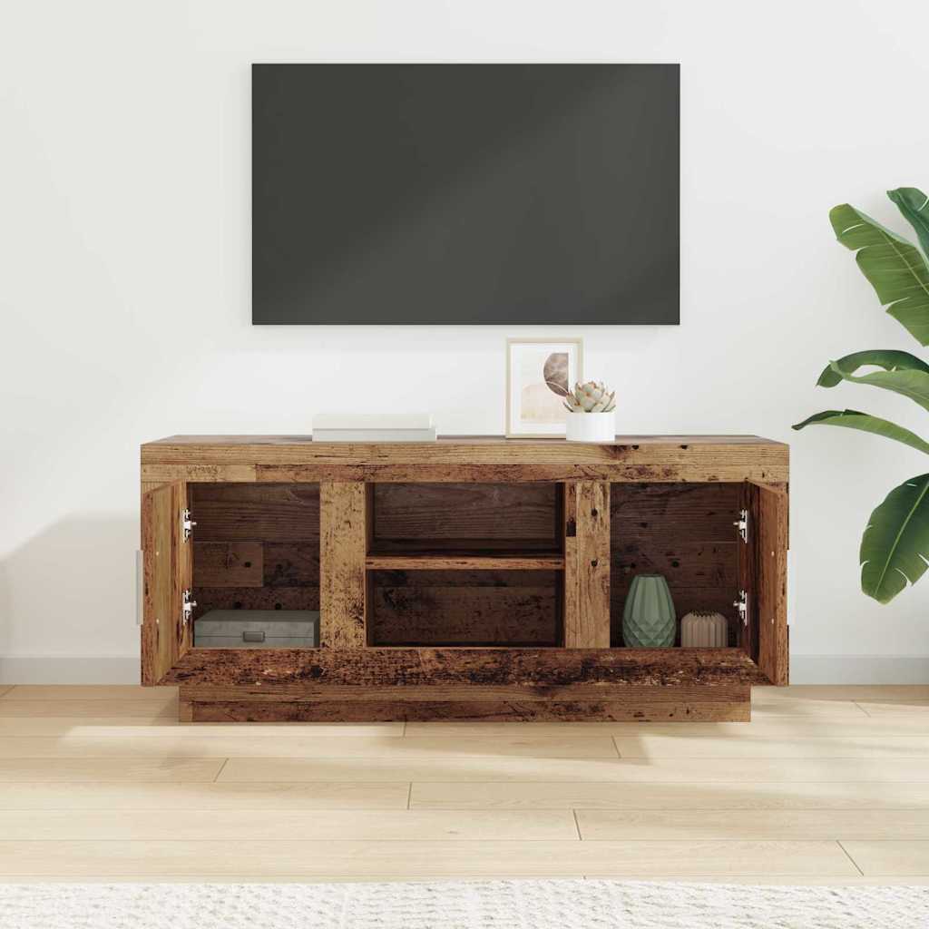TV ormar Staro drvo 102 x 35 x 45 cm Konstruirano drvo