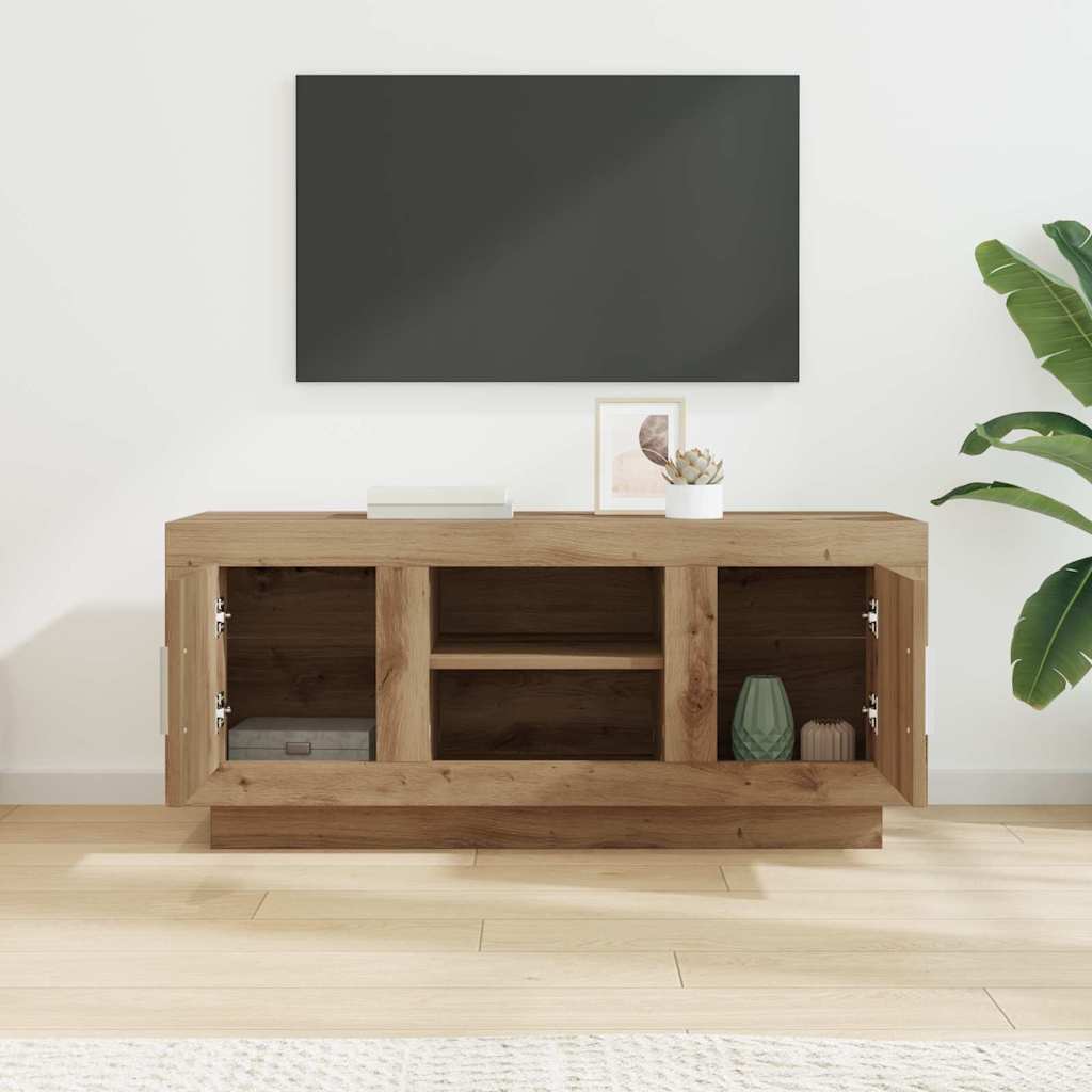 TV ormar Umjetnički hrast 102 x 35 x 45 cm Konstruirano drvo