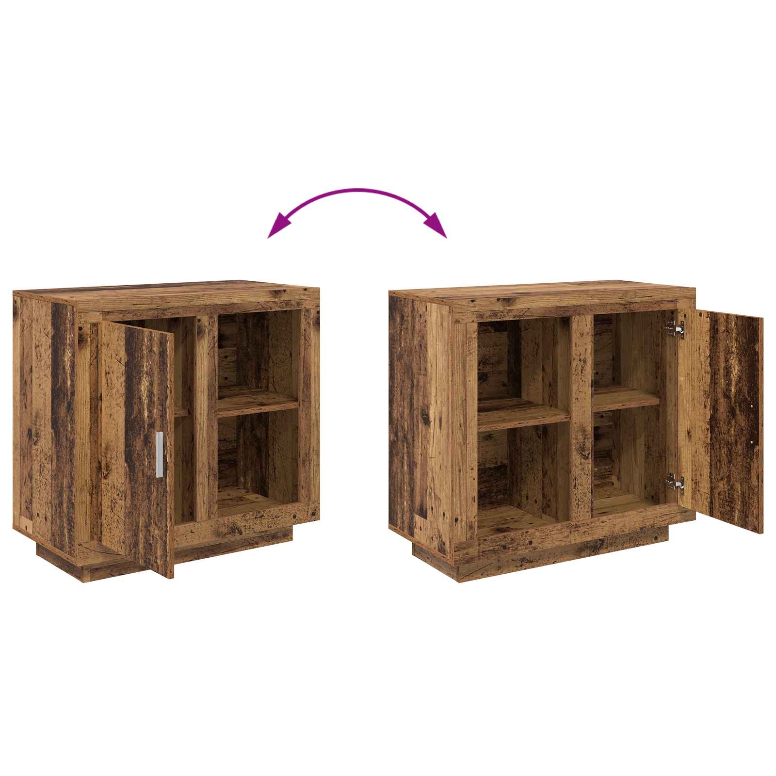 Kreveta Staro drvo 80 x 40 x 75 cm Konstruirano drvo