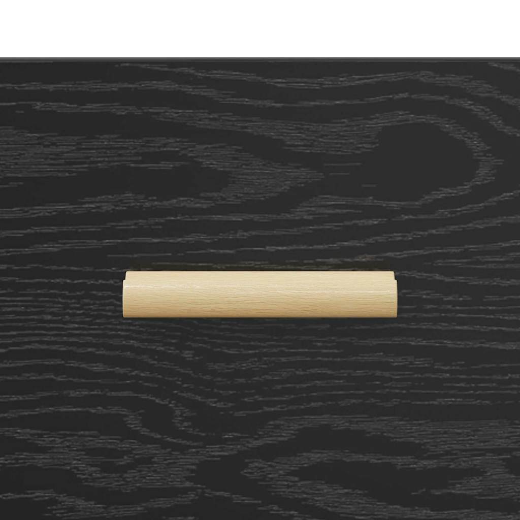Ormarić za krevet Crni hrast 40 x 35 x 47.5cm Konstruirano drvo