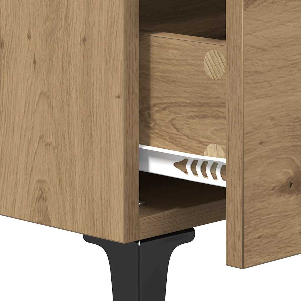 Noćni ormar s ladicama 2 pcs Umjetnički hrast 40 x 35 x 47,5 cm