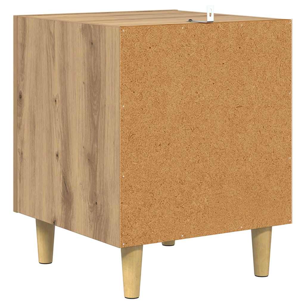 Noćni ormar Umjetnički hrast 40 x 40 x 50 cm Konstruirano drvo