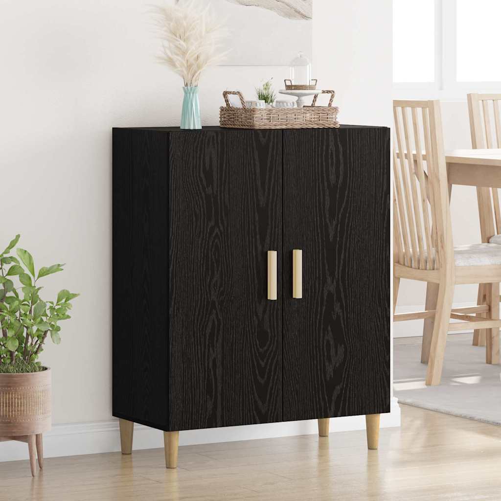 Kreveta Crni hrast 70 x 34 x 90 cm Konstruirano drvo