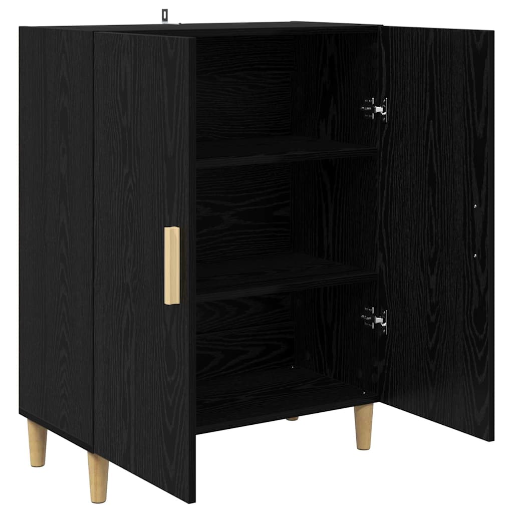 Kreveta Crni hrast 70 x 34 x 90 cm Konstruirano drvo