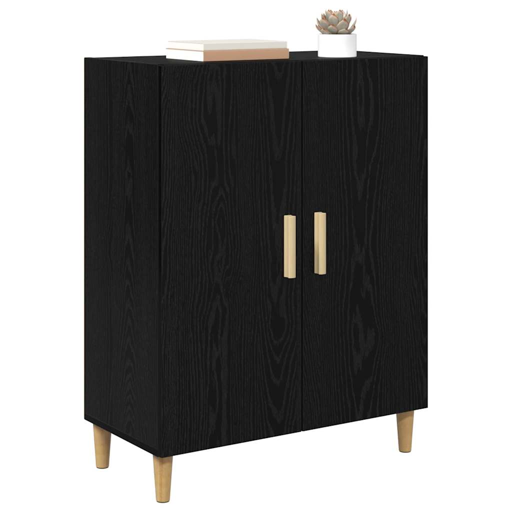 Kreveta Crni hrast 70 x 34 x 90 cm Konstruirano drvo